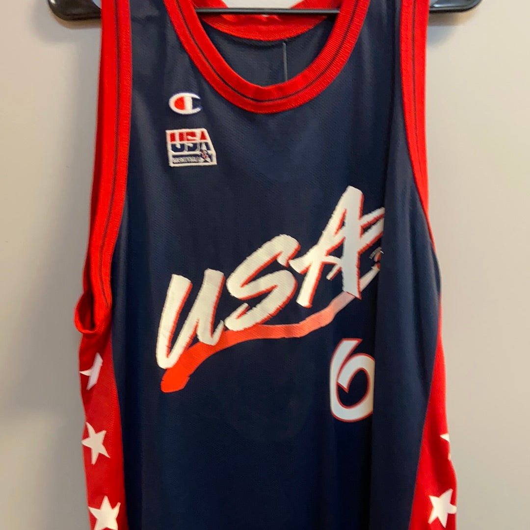 Champion authentic Penny Hardaway USA jersey – Santiagosports