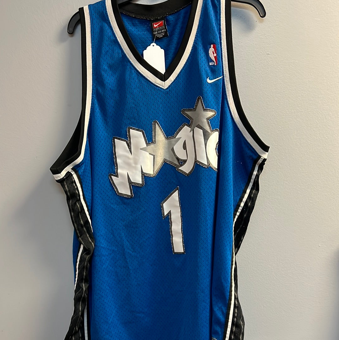 Vintage Nike Tracy McGrady Magic Jersey Large +2 Length - good condition in  2023