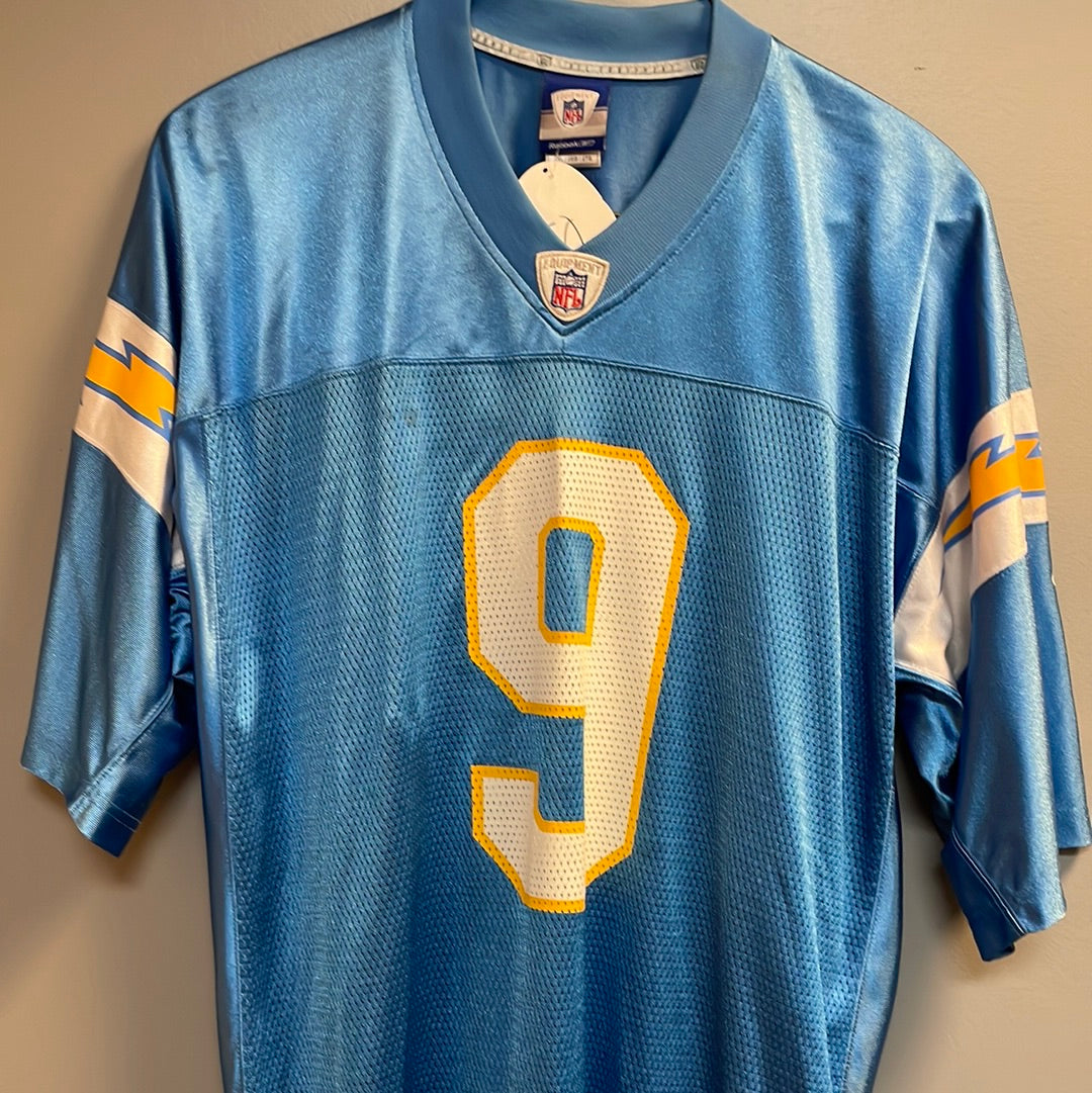 Vintage Reebok Drew Brees jersey Size 48 - Depop