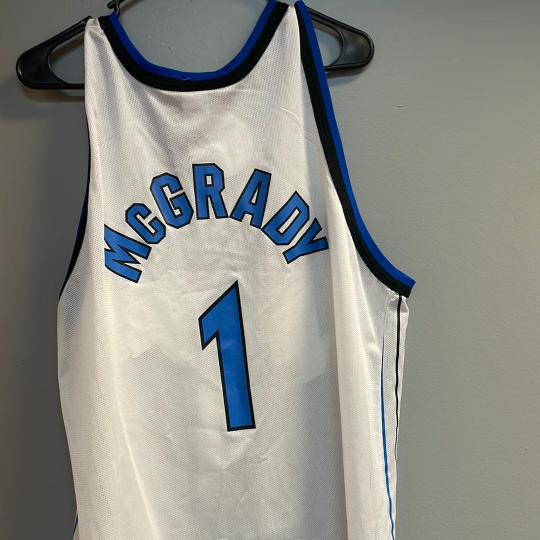 Vintage Tracy McGrady XSmall Orlando Magic NBA Jersey shirt trikot champion  X413