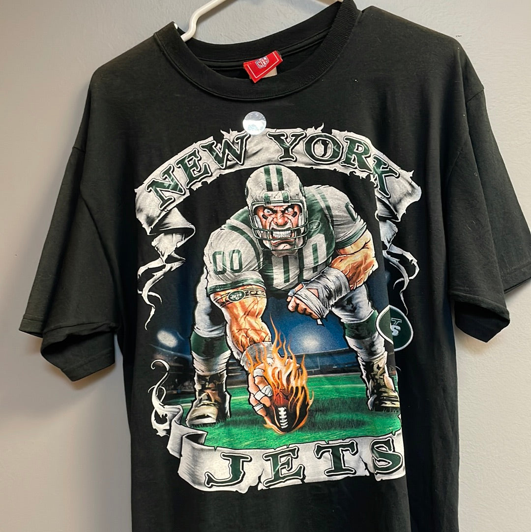 Gildan, Shirts, Vintage New York Jets Looney Tunes Tshirt New York Jets  Shirt New York Jets L