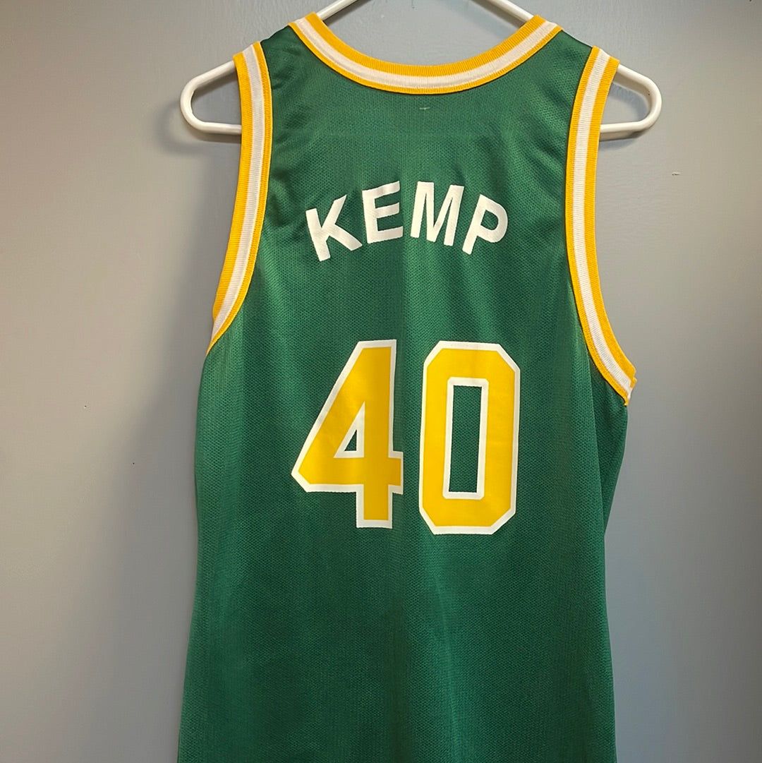 Vintage Champion hotsell Seattle Sonics Jersey