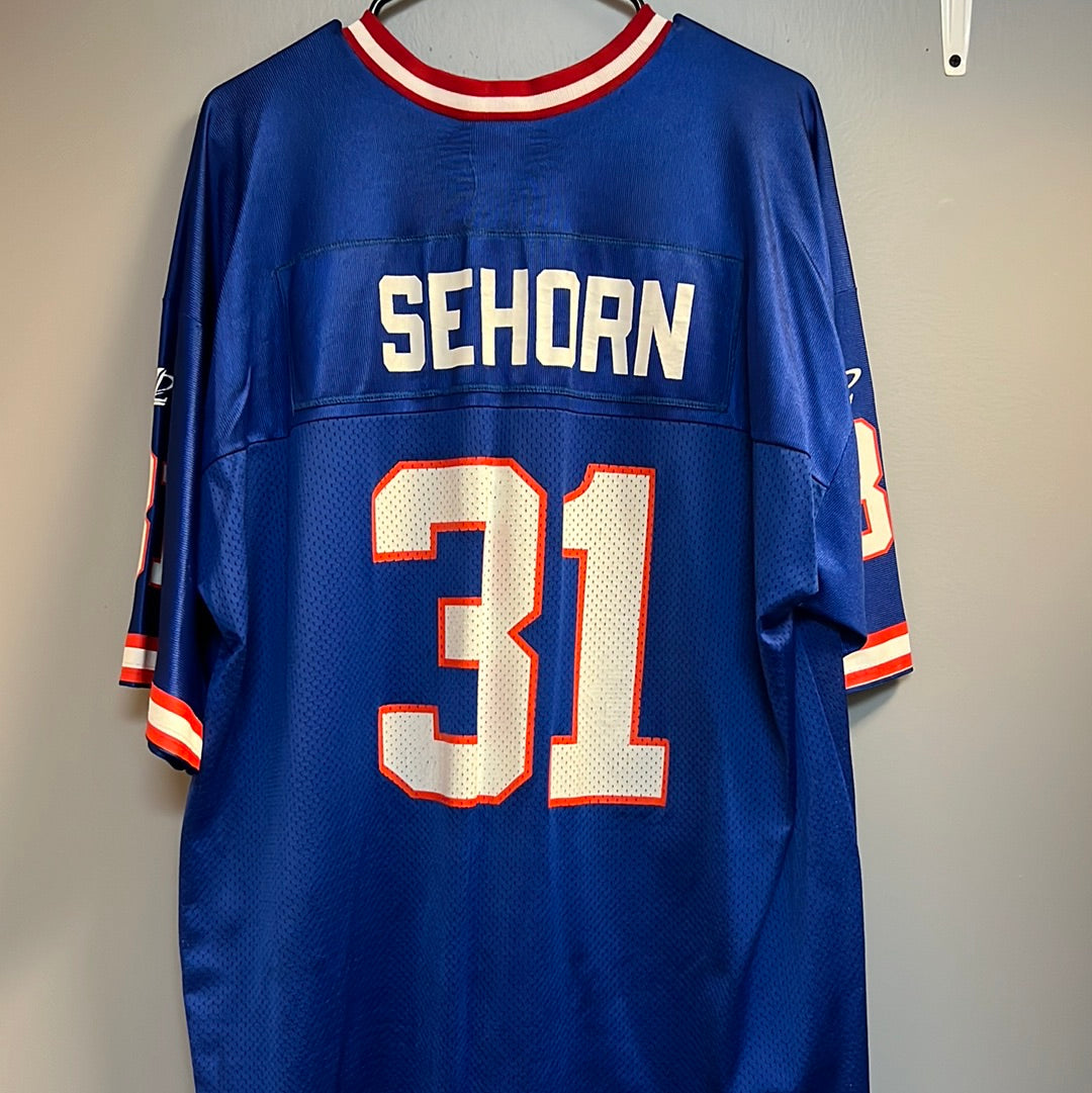 NFL 1995 New York Giants Football Jason Sehorn Jersey - Starter 48