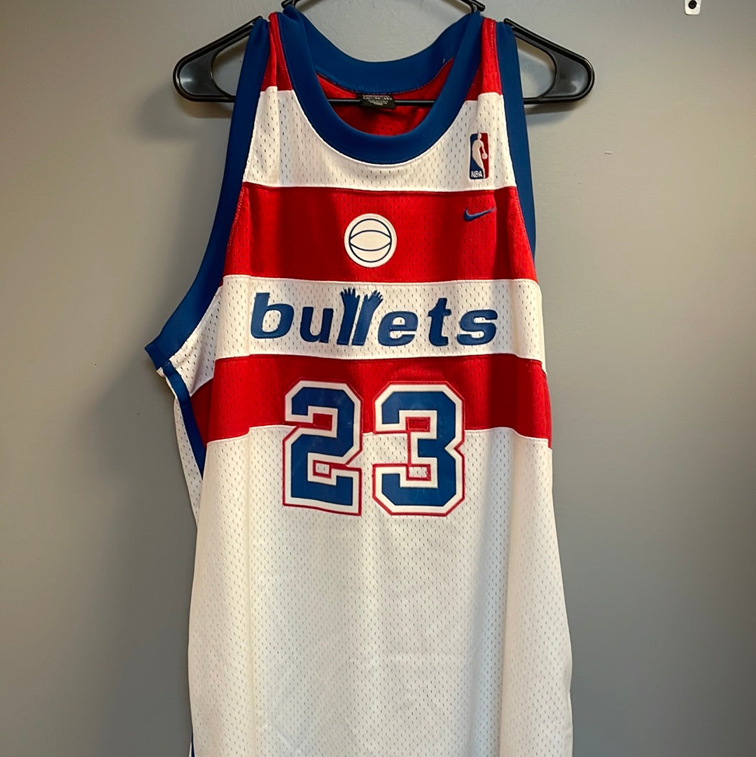 2002-03 Michael Jordan Washington Bullets Throwback Game Issued Jersey