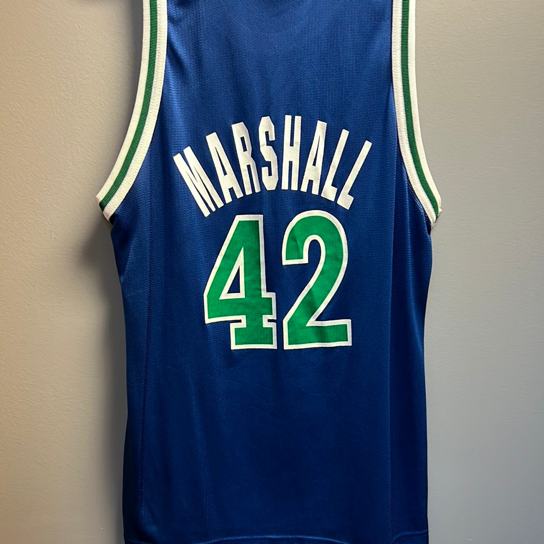 VINTAGE DONYELL MARSHALL MINNESOTA TIMBERWOLVES CHAMPION JERSEY - Primetime