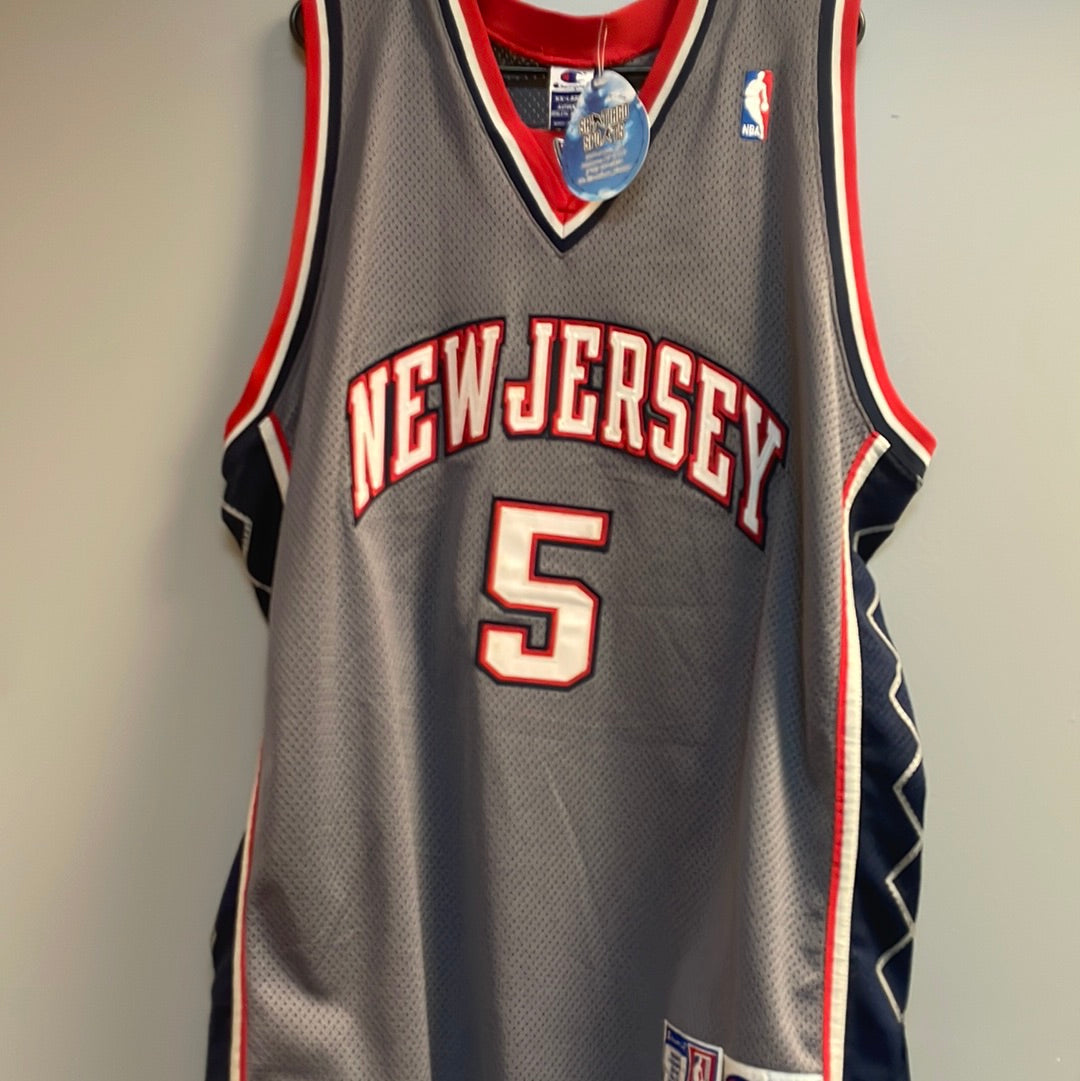 Vintage Champion New Jersey Nets Jason Kidd – Santiagosports