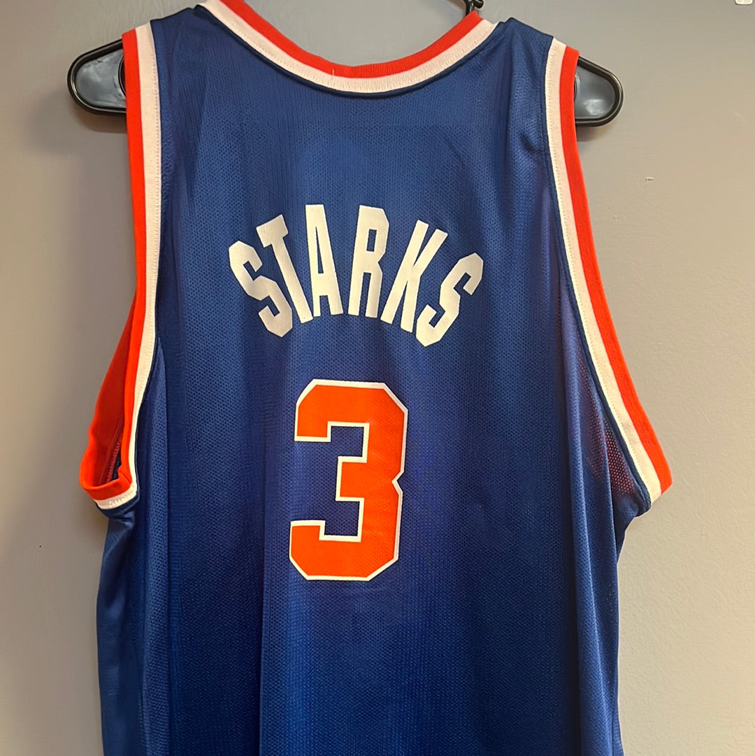 Vintage 90s New York Knicks Champion Authentic John Starks -  Sweden