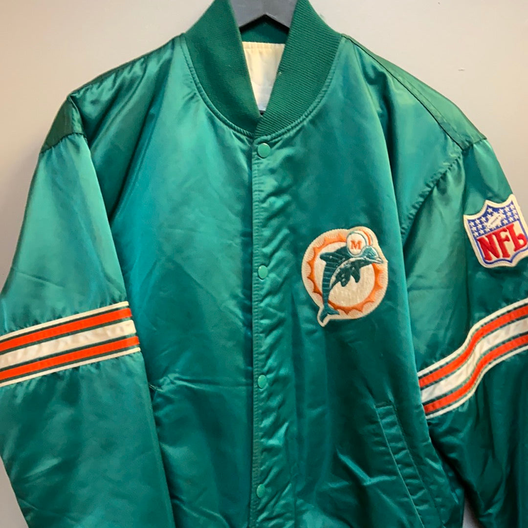 Vintage Starter Miami Dolphins Jacket USED – Santiagosports