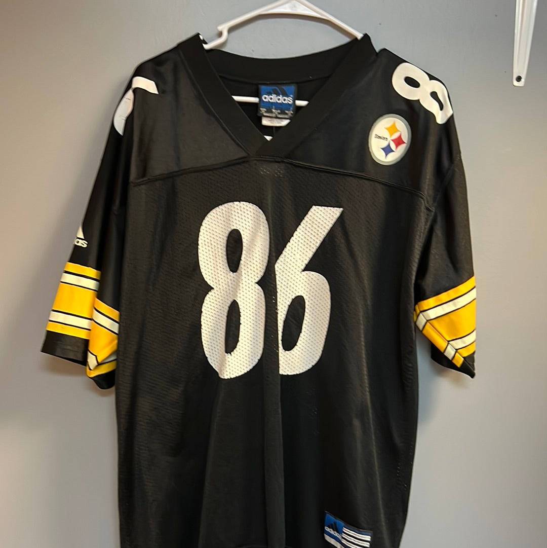 Reebok, Shirts, Reebok Authentic Nfl Steelers Ben Roethlisberger Jersey  Size Xl White