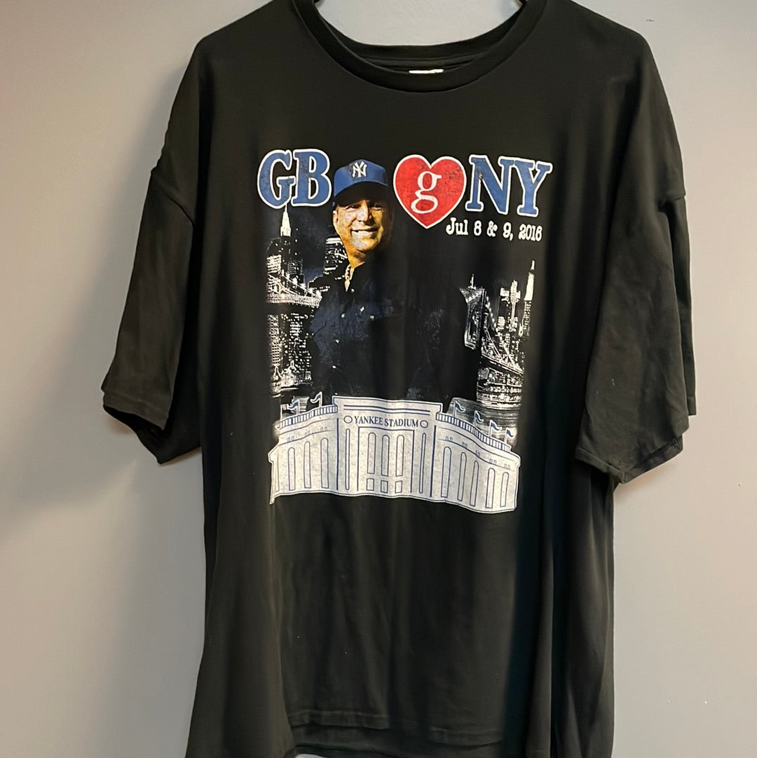 Delta Vintage T Shirt Garth Brooks Yankee Stadium – Santiagosports