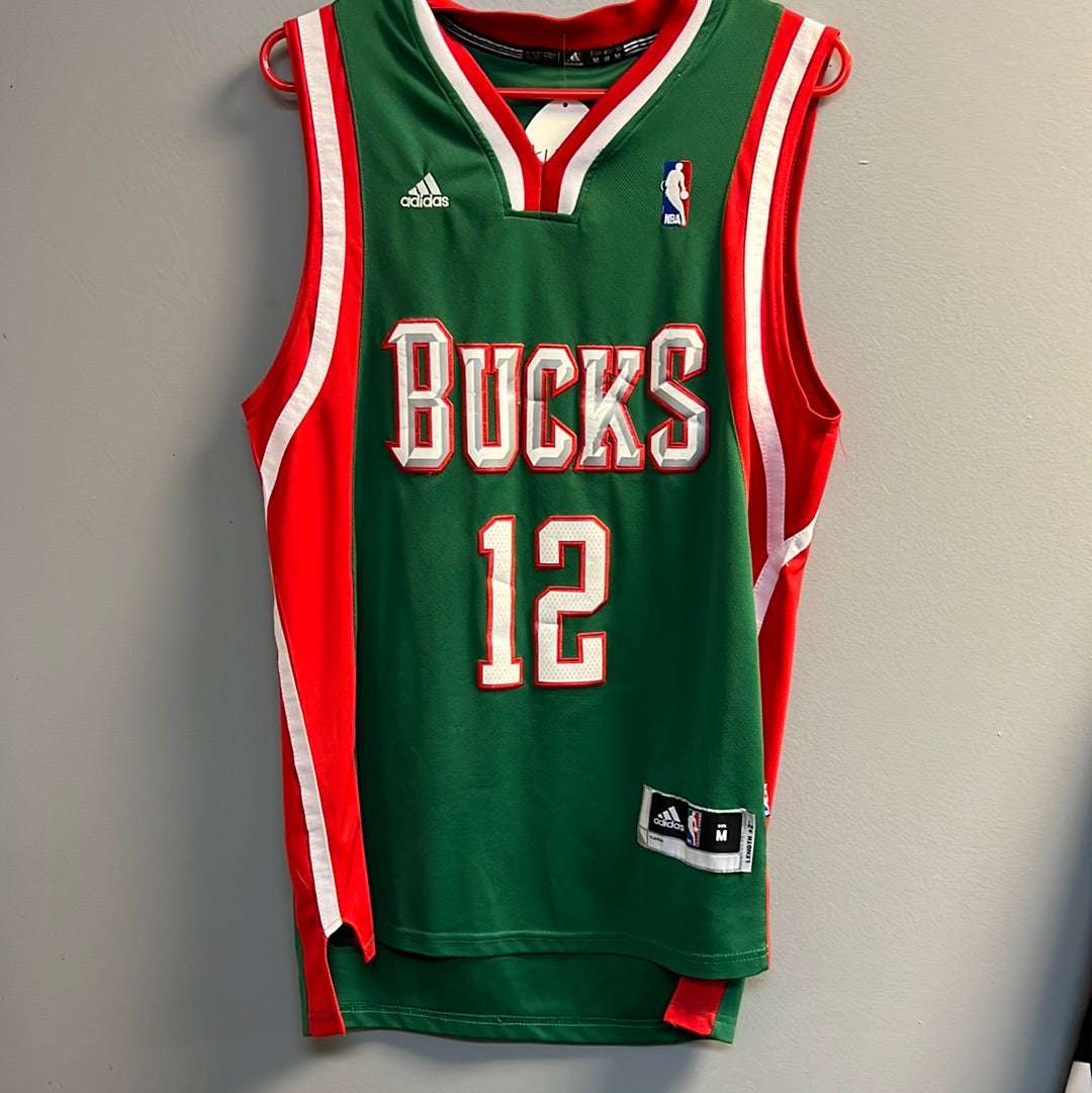 Milwaukee Bucks T-Shirt Youth Jabari Parker #12 adidas Player Name and  Number