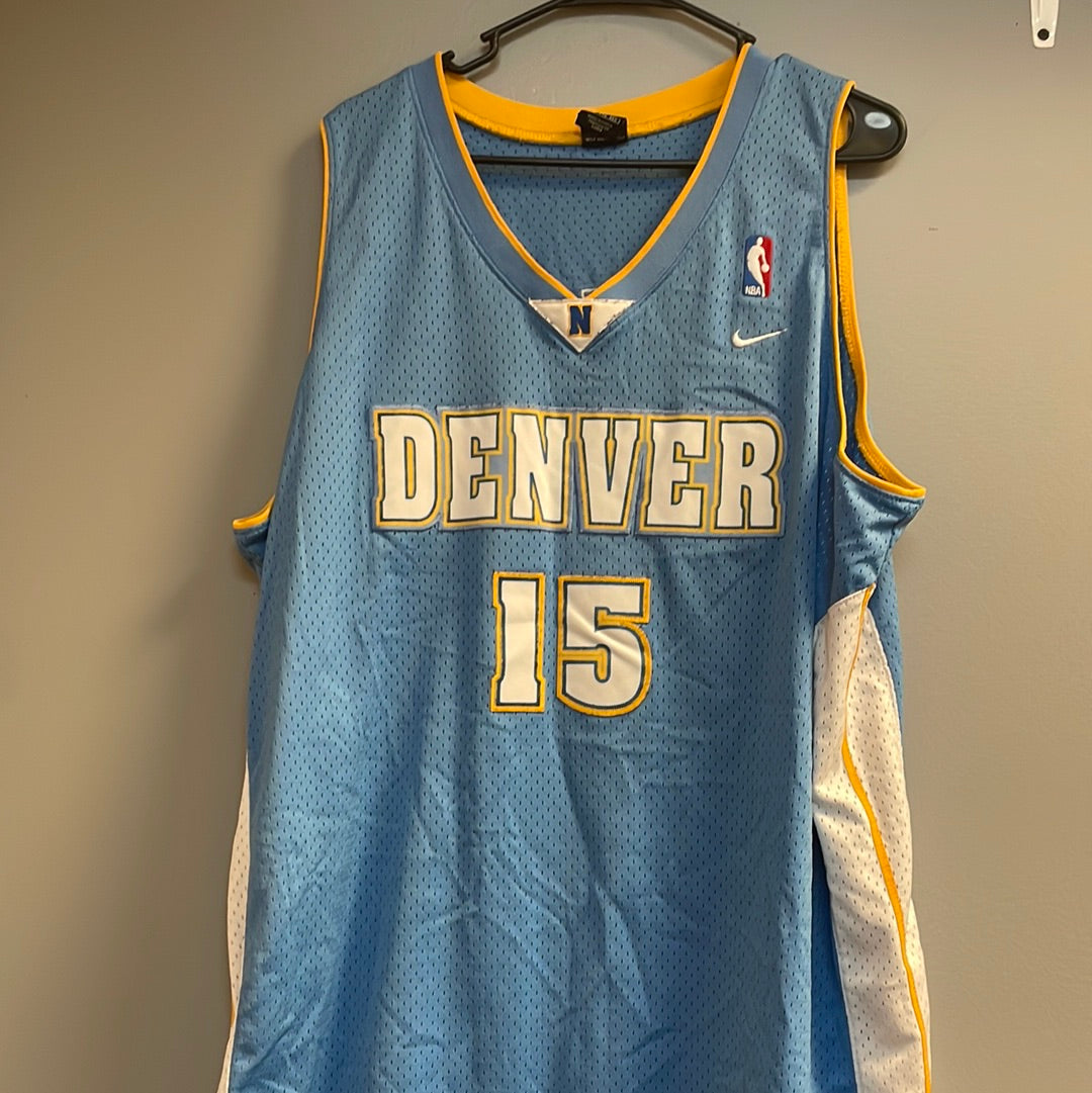 MEN'S NIKE CARMELO ANTHONY NBA DENVER NUGGETS BASKETBALL SHIRT JERSEY SIZE M