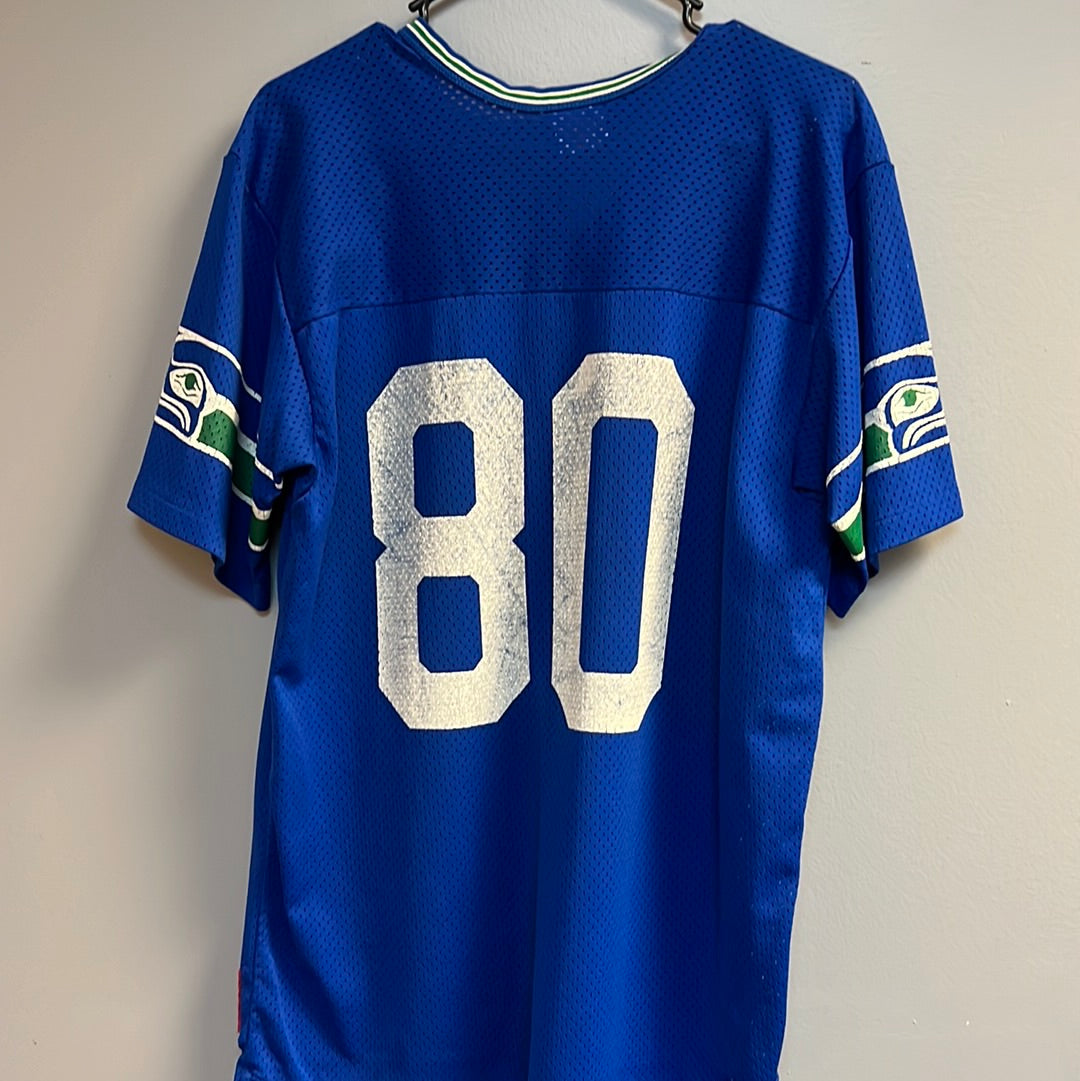 Vintage Seattle Seahawks Steve Largent 80s Jersey Size Large – Yesterday's  Attic