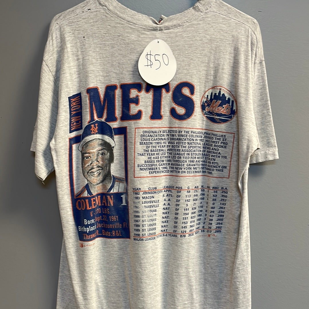 Vintage NY Mets Jersey Tee – Santiagosports