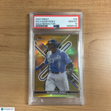 2022 Topps Finest Salvador Perez Gold Refractor /50 Royals PSA 10 POP 1