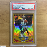 2004 Topps Chrome Allen Iverson Gold Refractor /99 PSA 9