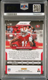 2020 Panini Prizm Brandon Aiyuk #301 No Huddle Pink Rookie RC #'d 12/15 PSA 9