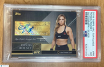 2016 Topps UFC Top Class Ronda Rousey Autograph Silver #'d 8/25 PSA 7