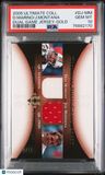 2005 Upper Deck Ultimate Collection Dan Marino / Joe Montana Relic 8/15 PSA 10