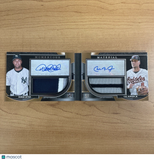 2021 Topps Museum Derek Jeter Yankees Cal Ripken Jr Orioles Dual Auto Patch 5/5