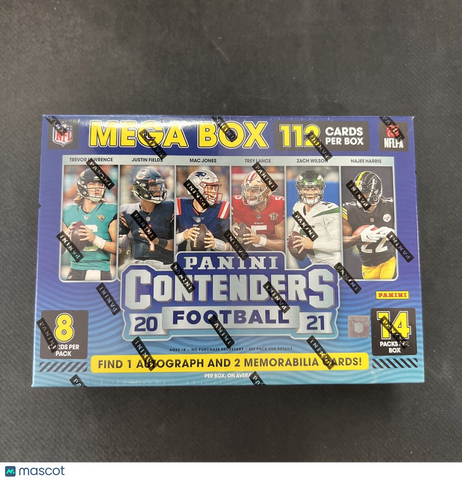 2021 Panini NFL Contenders Football Mega Box