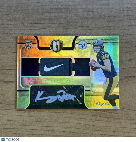 2022 Panini Gold Standard KENNY PICKETT Nike Swoosh RC Patch Auto - True 1/1