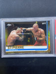 2019 Topps Chrome UFC Georges St-Pierre #5 Gold Refractor SP 31/50 PSA 9 - POP 1