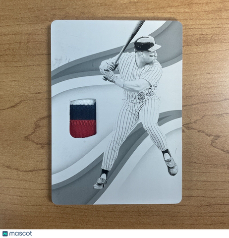 2023 Immaculate Kirby Puckett One of One Printing Plate Patch 3 Color Twins