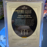 2021 Panini National Treasures Game Gear Signatures Omar Vizquel 5/5 AUTO