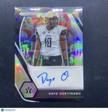 2021 DAYO Odeyingb Panini Prizm Draft Picks BLACK 1/1 AUTO ! Rookie ! Colts