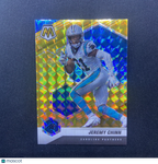 2021 Mosaic Football Jeremy Chinn GOLD /10 38 PANTHERS