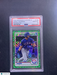 2020 Bowman Chrome Leody Taveras PSA 10 /31 Pop 31 Rangers