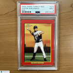 Justin Verlander 2005 Topps Turkey Red Rookie Red PSA 9 Pop 15 Only 7 Higher