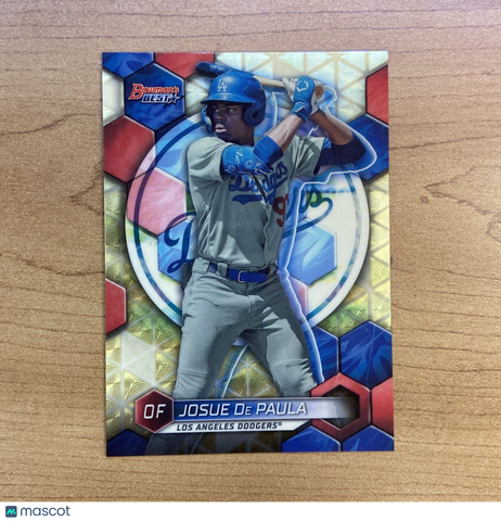 2023 Topps Bowman's Best Josue De Paula Superfractor One of One