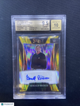 2022 Select WWE Gerald Brisco Signature Selections Gold Flash #'d 5/10 BGS 9.5