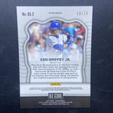 2021 Panini Prizm Ken Griffey Jr Old School Blue Ice /25 ! Case Hit ?