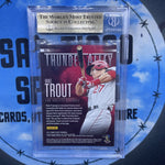 2013 Select Thunder Alley Mike Trout Ssp True Gem Bgs 9.5