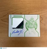 2020 National Treasures Football Randall Cunningham Colossal Patch Auto PP 1/1