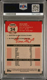 2022 Topps Chrome Platinum Anniversary Willie Mays Blue Diamond PSA 10 POP 1