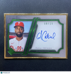 2021 Andrew McCutchen Topps Transcendent On Card Auto /15