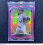 2013 Bowman Chrome Gerrit Cole Pink Refractor Rookie RC #30 10/35