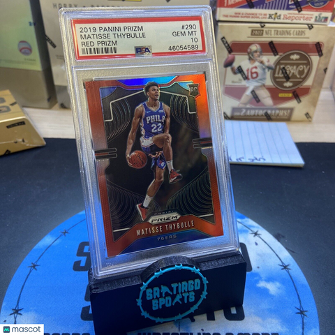 2019/2020 Panini Prizm Matisse Thybulle Red /299 PSA 10 SIXERS