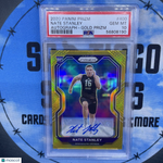 2020 Panini Prizm Nate Stanley Gold Prizm Auto /10 Psa 10 Pop 1