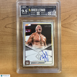 2020 Brock Lesnar Transcendent Roster Autograph #18/25 HGA 9.5 - WWE