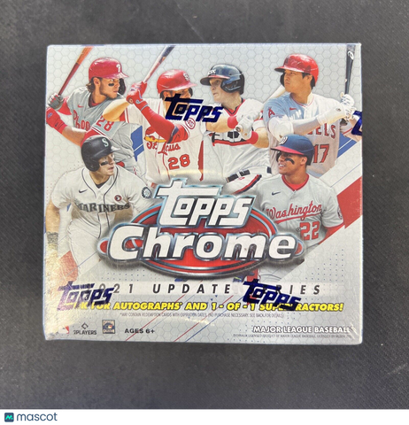 2021 Topps Chrome Update Mega Baseball Box - BRAND NEW QTY