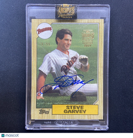 2021 Topps Archives Signature Series Steve Garvey Auto /99