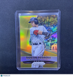 2015 Prizm Dustin Pedroia #61 Gold Prizm #'d 2/10 - Boston Red Sox