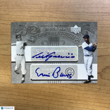 2005 Upper Deck Signs of Cooperstown Ernie Banks Luis Aparicio Dual Auto /10