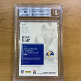 2020 Panini Encased Autographs Ruby Jared Goff ONE OF ONE BGS 9/10 RARE