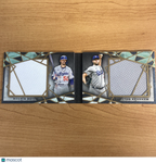 2022 Topps Diamond Icons Patch Booklet Calyton Kershaw & Mookie Betts /10 GU LA